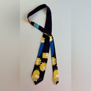 Silk tie. The Simpsons by Balancine INC. 100%‎ silk. The Simpsons and character